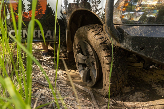 How to change a tyre in the bush
