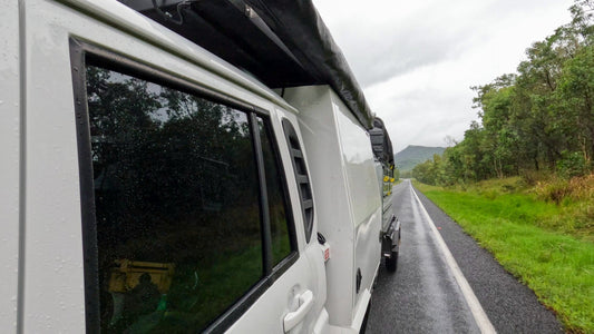 Tips for driving a 4WD off road with a caravan