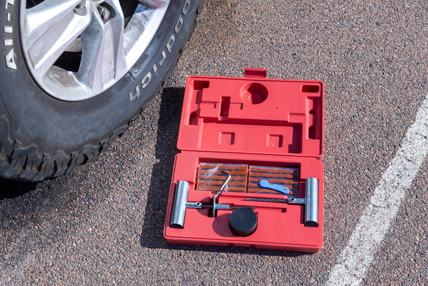 4WD Central Tyre Puncture Repair Kit