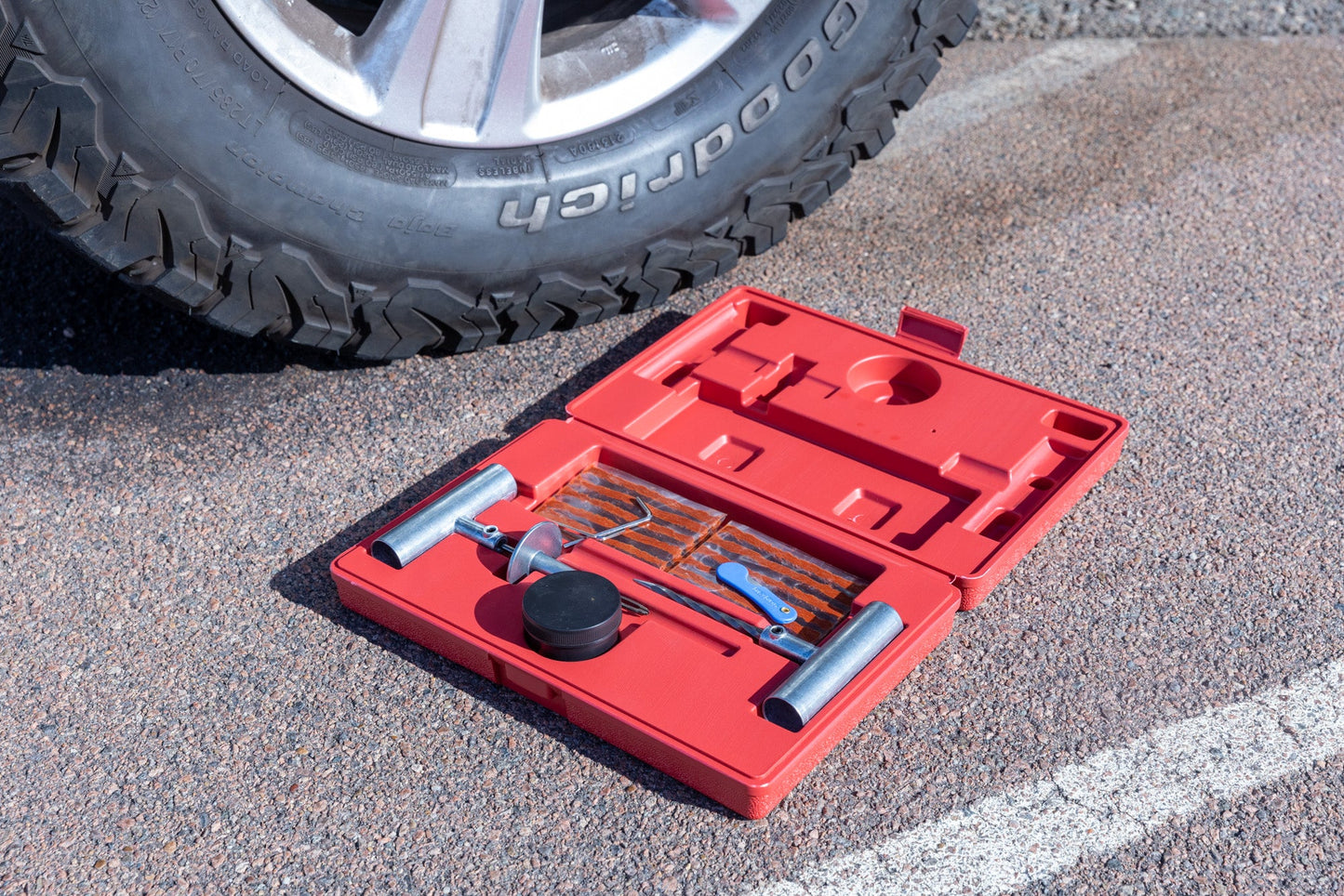 4WD Central Tyre Puncture Repair Kit