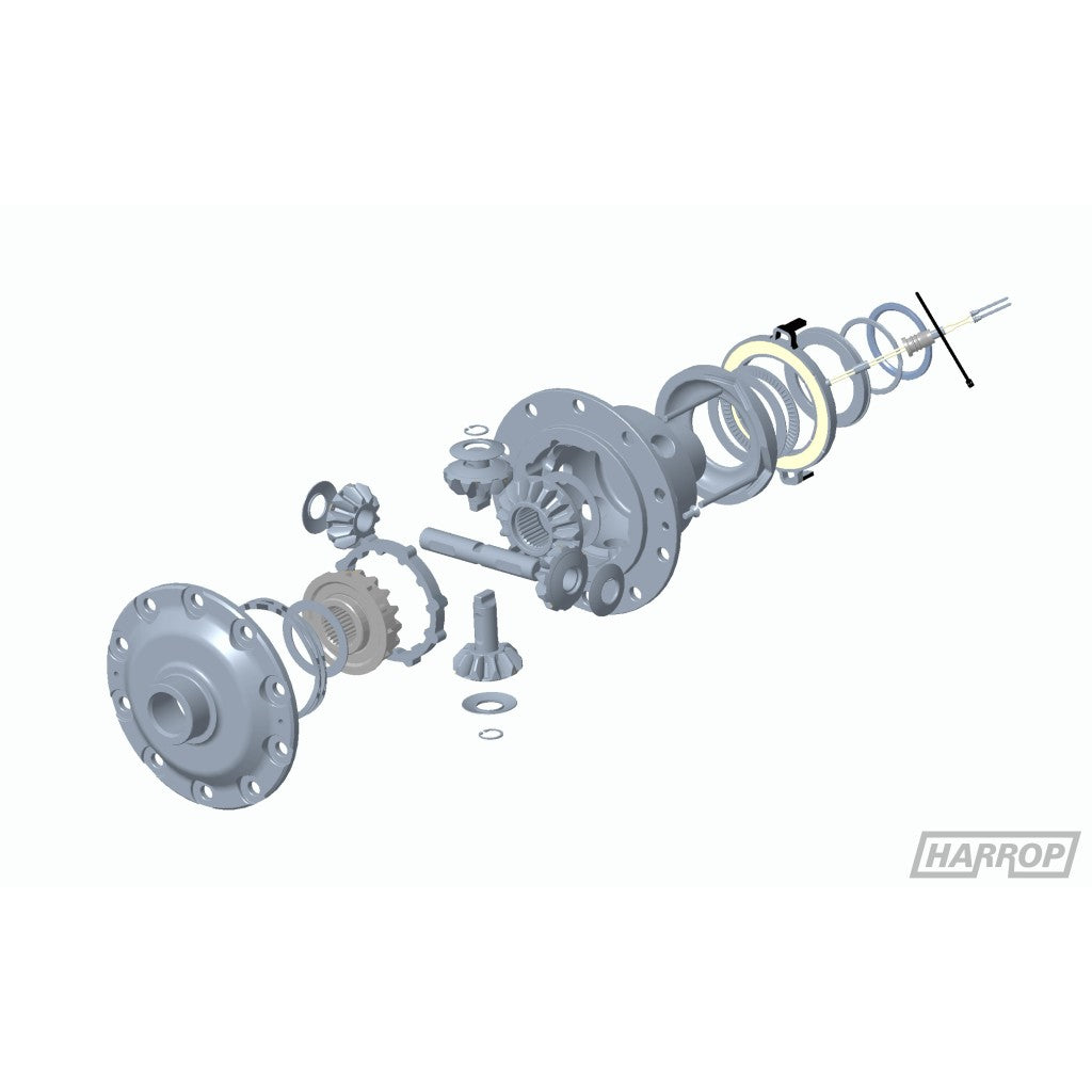 Harrop ELocker | Nissan | Patrol GU | Rear | H260 34 Spline