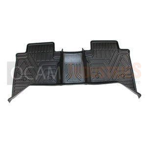 3D All Weather Floor Mats Liners For Toyota Hilux N80 Dual Cab 2015-Current TPE, Auto Transmission