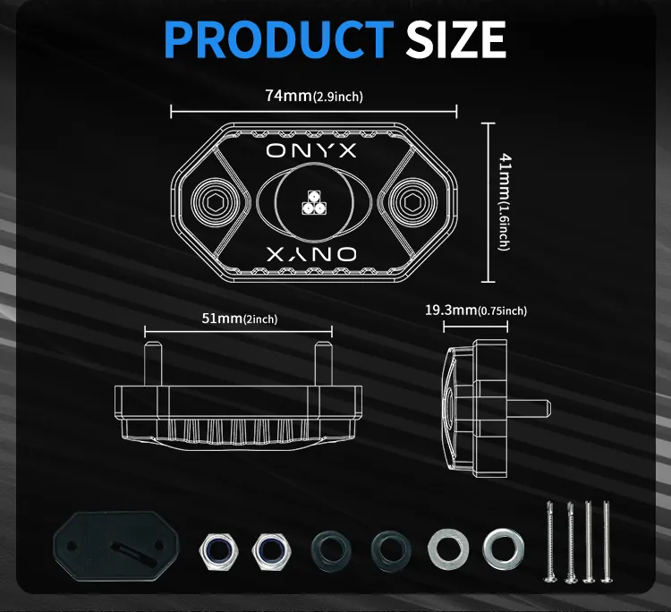 XEN Rock Light (single Amber)