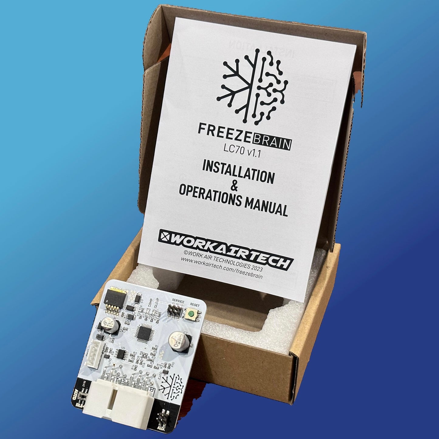 Freezebrain Landcruiser Freezebrain VDJ 70 Series (Not the 4cyl) AC Amplifier 88650-60G20 upgraded replacement
