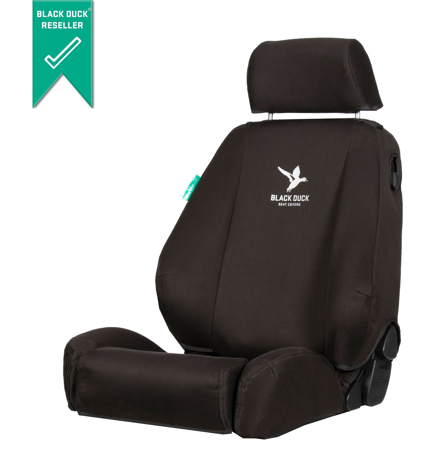 Toyota Hilux (2015-2024) Workmate & SR Single Cab Black Duck® SeatCovers