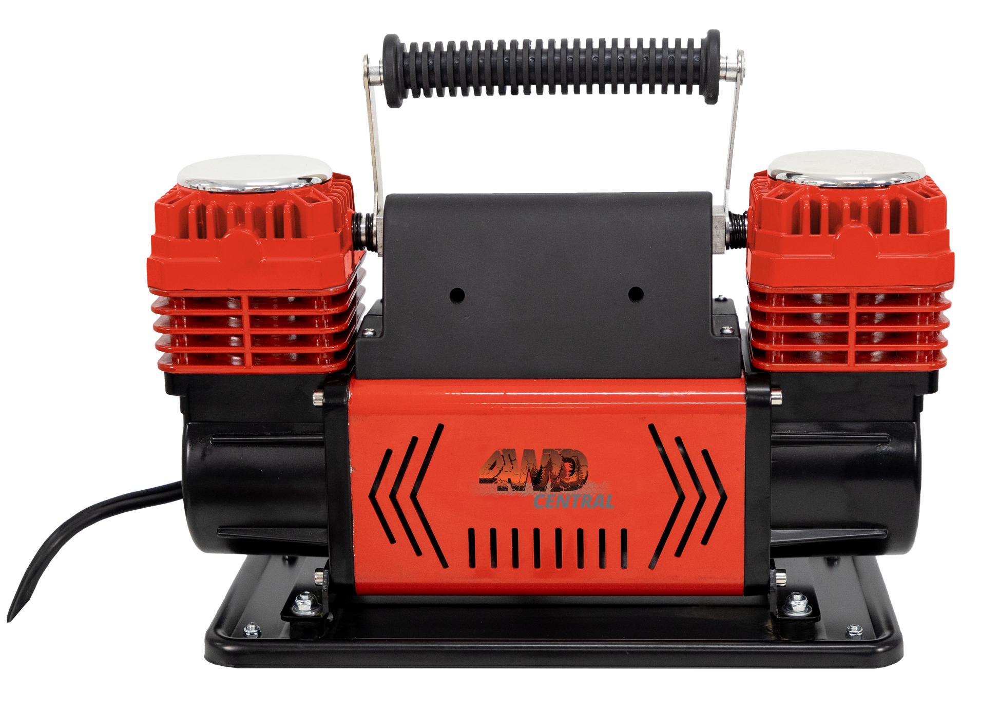 4WD Central Dual Piston Air Compressor | 300L/min | 12v | 2.5m power cord | 8m air hose