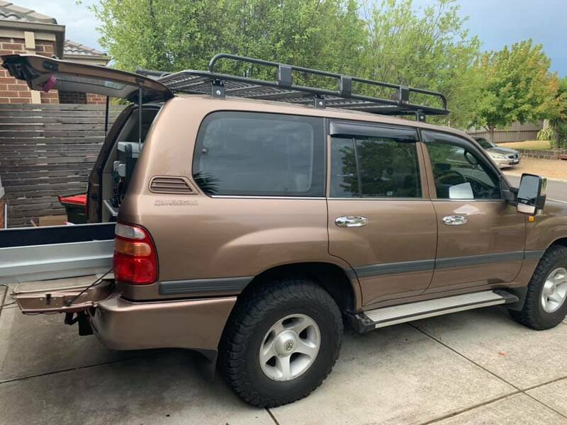 OCAM Weathershields For Toyota Landcruiser 100 105 Series 1998-07 Window Visors