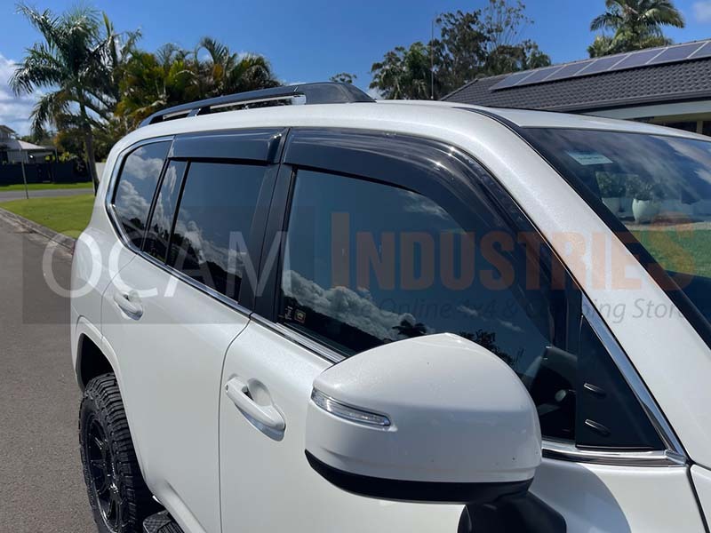 OCAM Weathershields For Toyota Landcruiser 300 Series 04/2021-On Window Visors