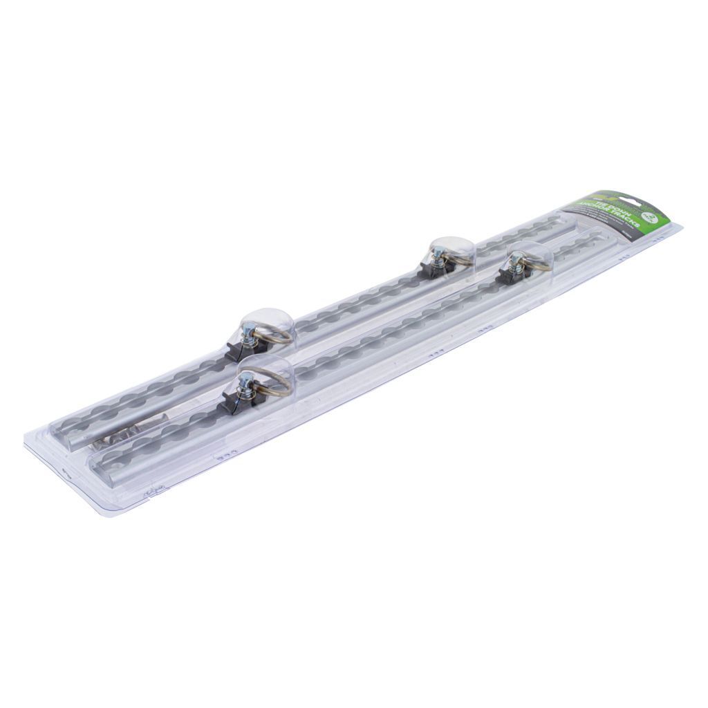 Hulk 4x4 Tiedown Anchor Tracks Lashing Capacity 340kg 600mm 2 Pack