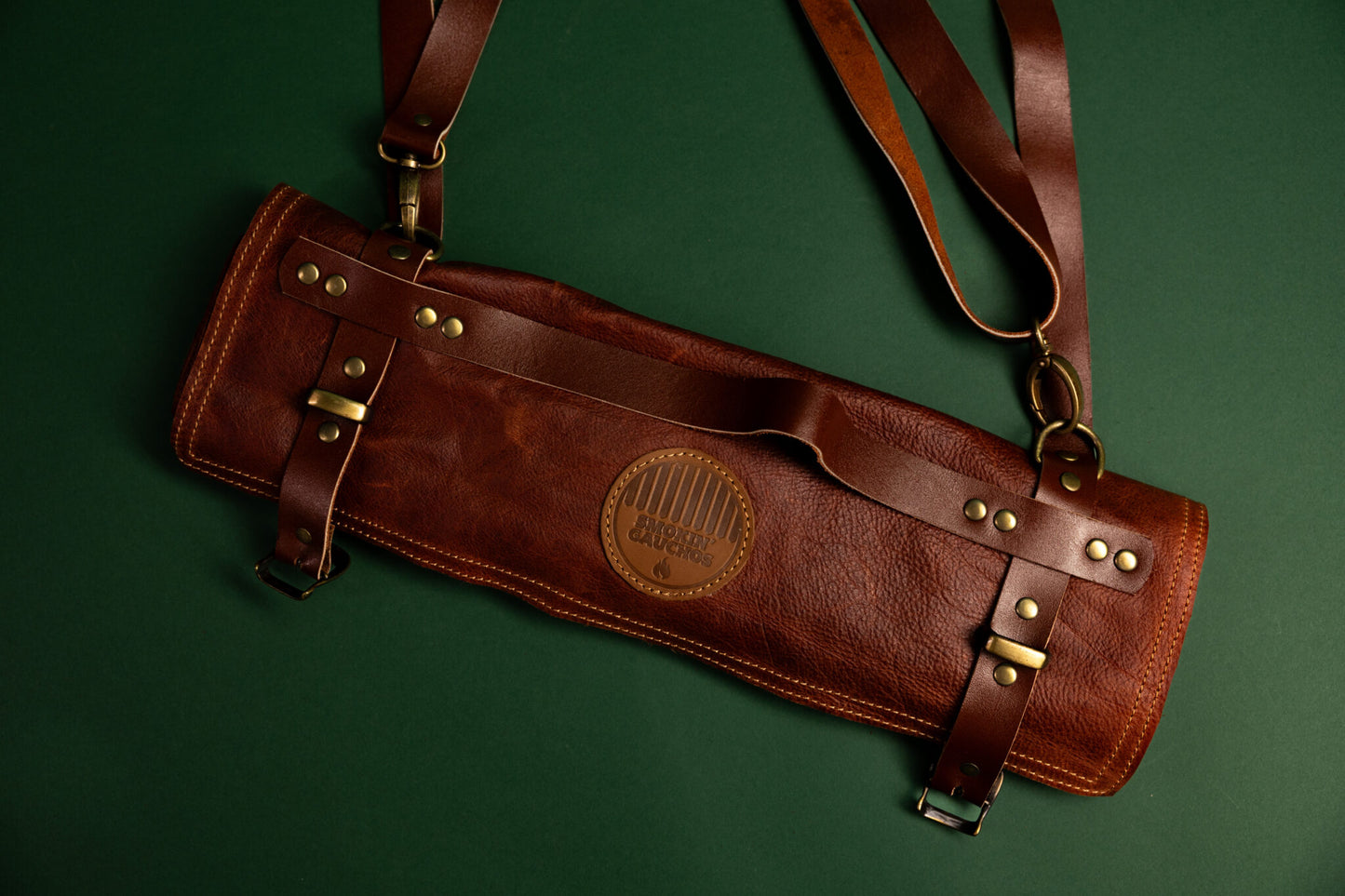 Handmade Leather Knife Roll (8)