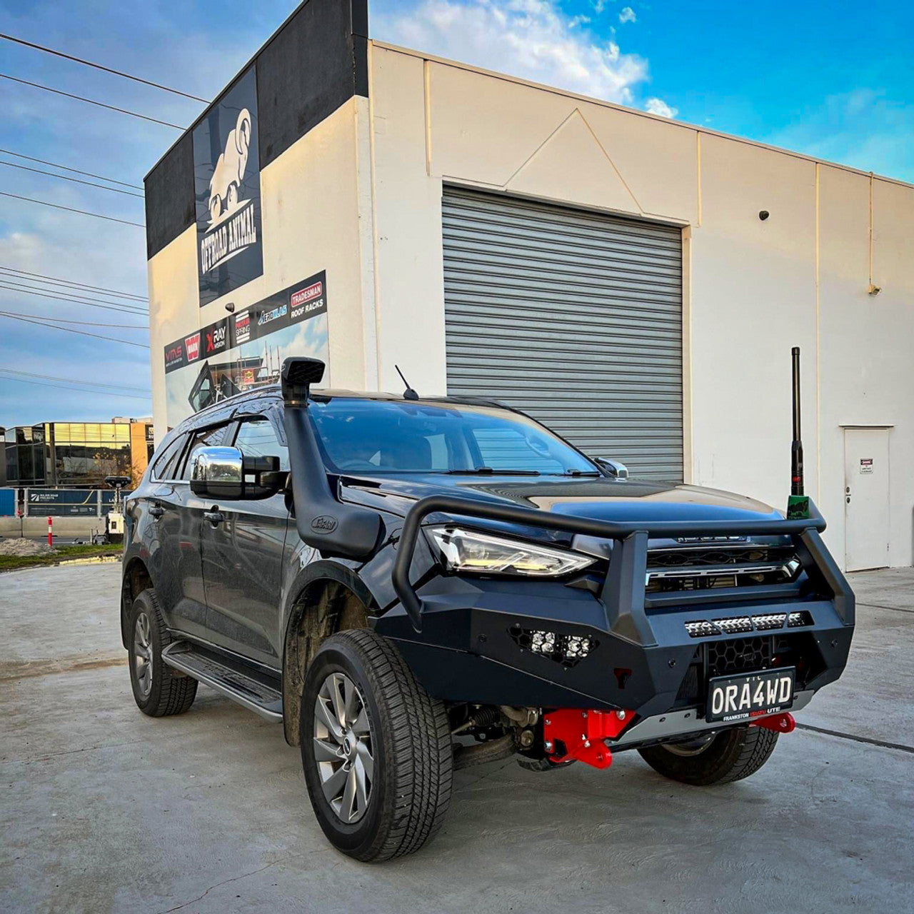 Toro Bull bar, Isuzu MUX 2021 to 2024
