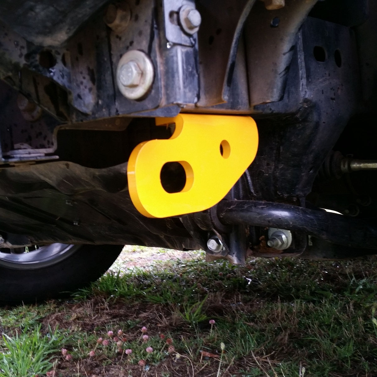 Rated Recovery Tow Point compatible with Navara D23 (NP300) Fits No Bar Arb & Ironman Bars - Pair