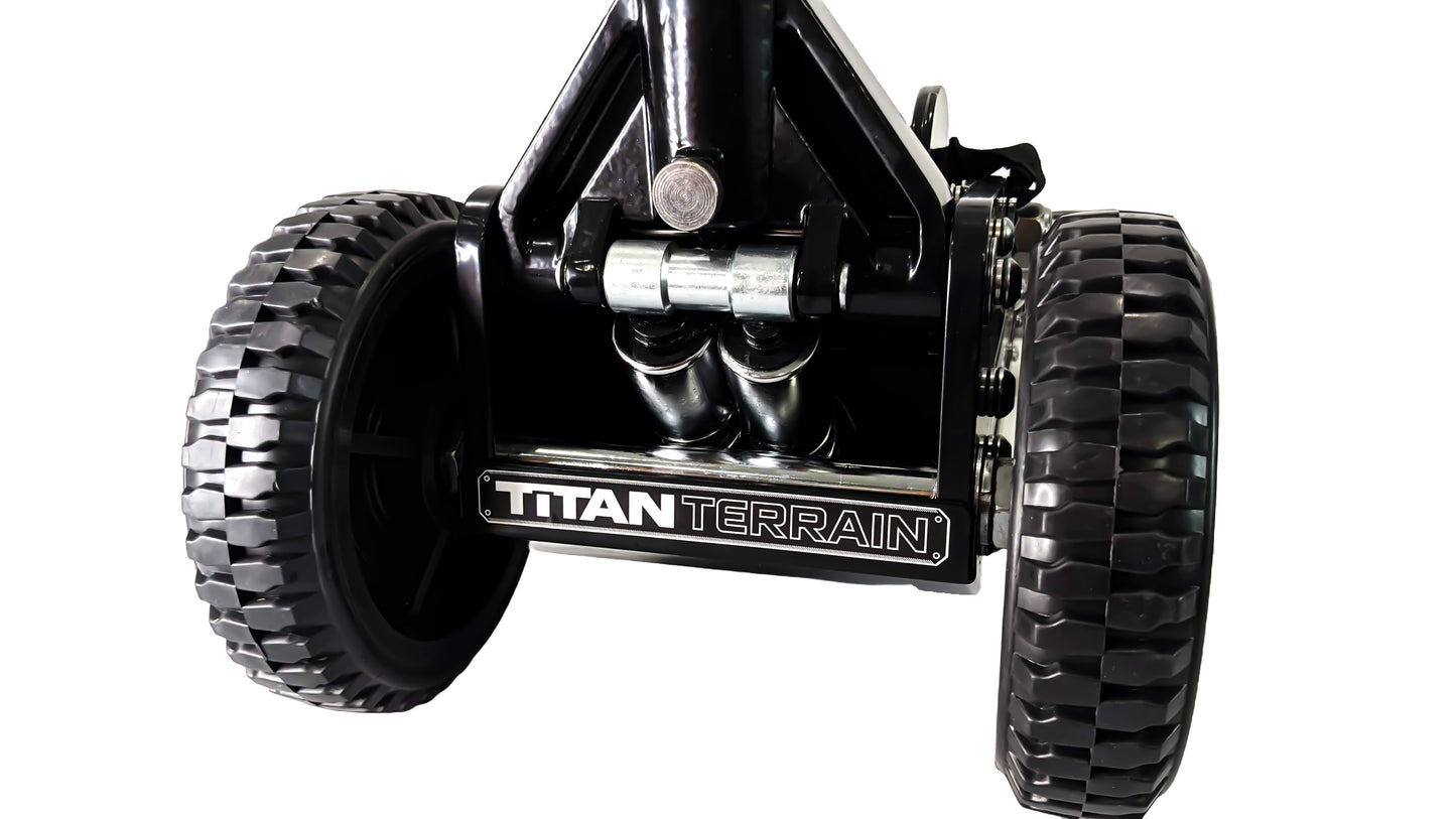 TitanTerrain 3 TON RUGGED FLOOR JACK - HI LIFT HYDRAULIC TROLLEY JACK