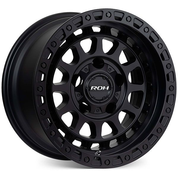ROH Assault Matte Black 17x9 6/139.7 25 110.1