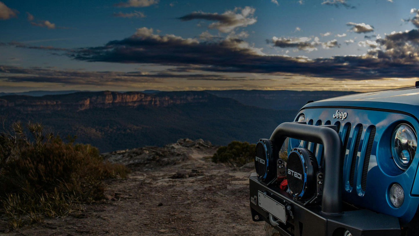 Carbon 7 Inch LED Headlight - Black (5700k) - View 12