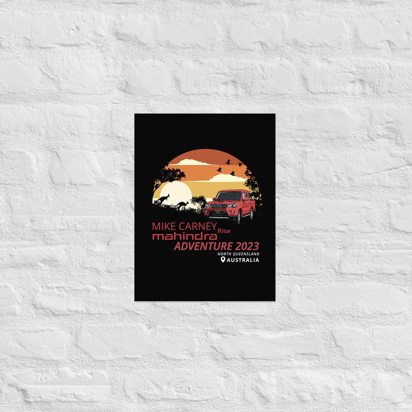4WD Central Mike Carney Mahindra Adventure 2023 Poster Default Title