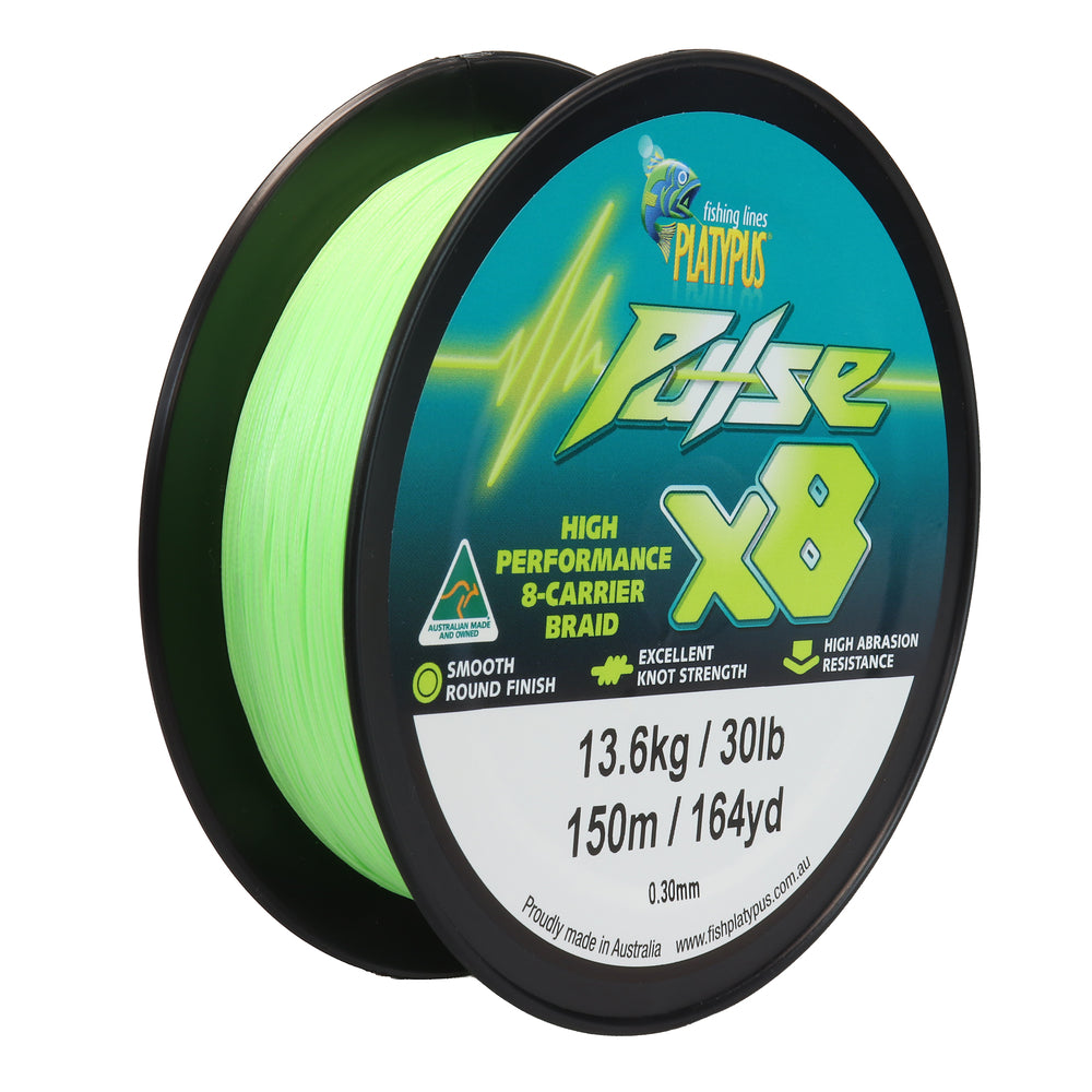 TT fishing Platypus Braid Pulse X8 Green 150M