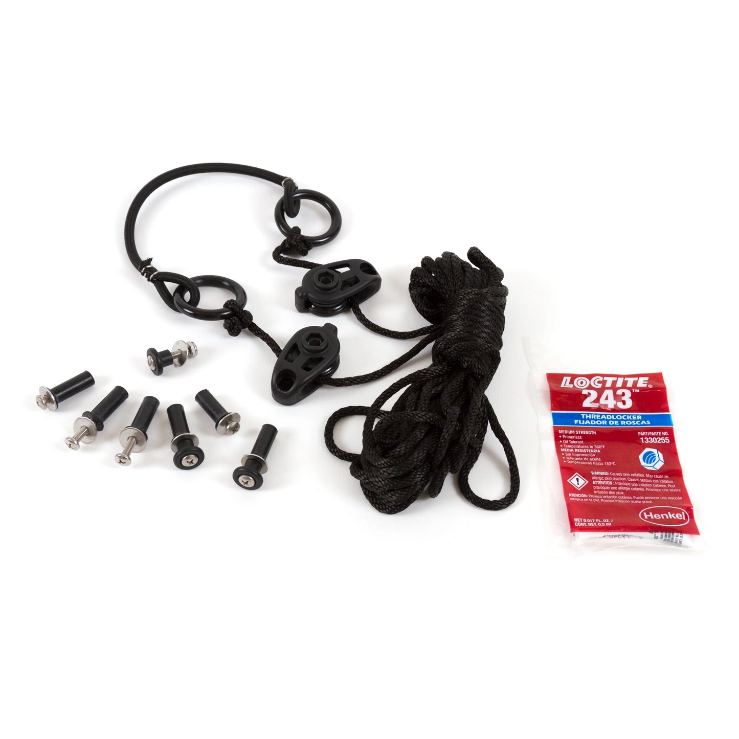Hobie Kayak Anchor Trolley Set Kit, Compass