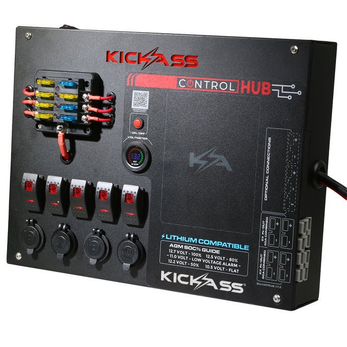 KickAss 12V Control Hub / Panel