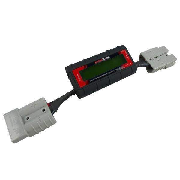 KickAss Digital DC Watt Meter for Portable 12V Solar Panels- Anderson Connection