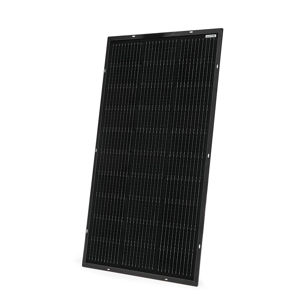 KickAss 110W Ultra Slim Fixed Glass Solar Panel