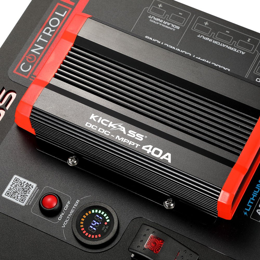 KickAss ProductsKickAss 12V Control Hub / Panel With 40A DCDC ChargerKACTRLHB40DCDC