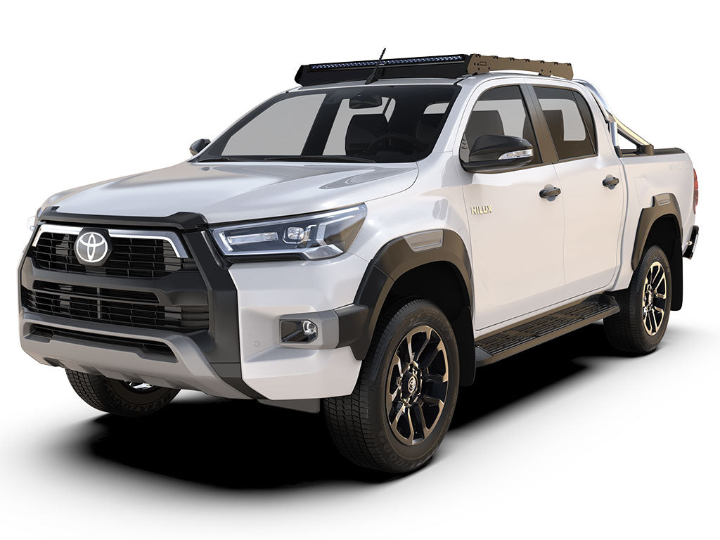 Front Runner Toyota Hilux (2015-Current) Slimsport Roof Rack Kit Lightbar ready Default Title