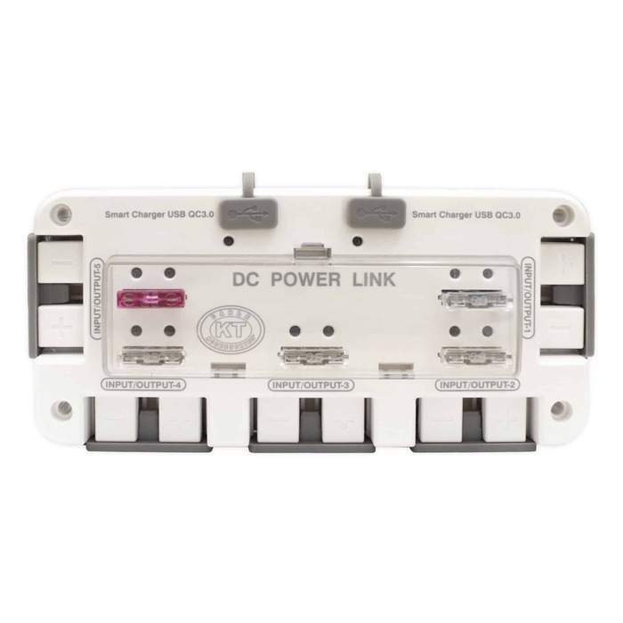 KT Solar DC Power Link 5 Way Connector - 12/24V
