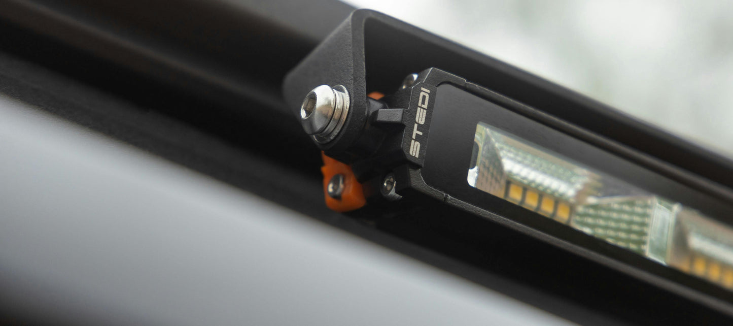 Roof Rack Light Bracket (Pair) Bundle | Micro 13.9 Inch - View 5
