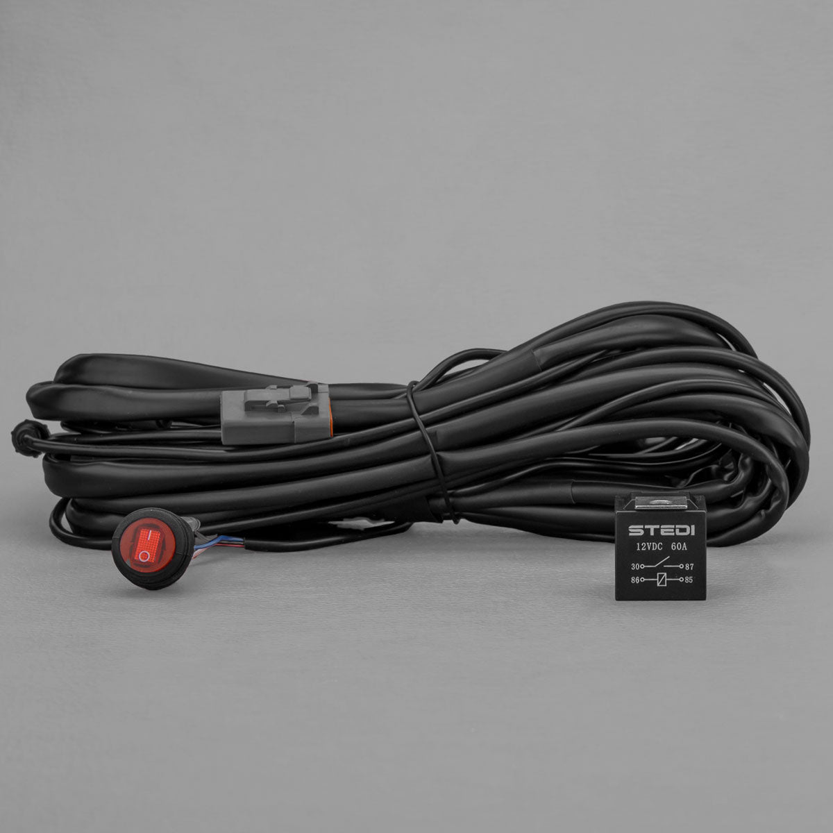 Single Connector Plug & Play SMART Harness™ High Beam Driving Light Wiring - View 9