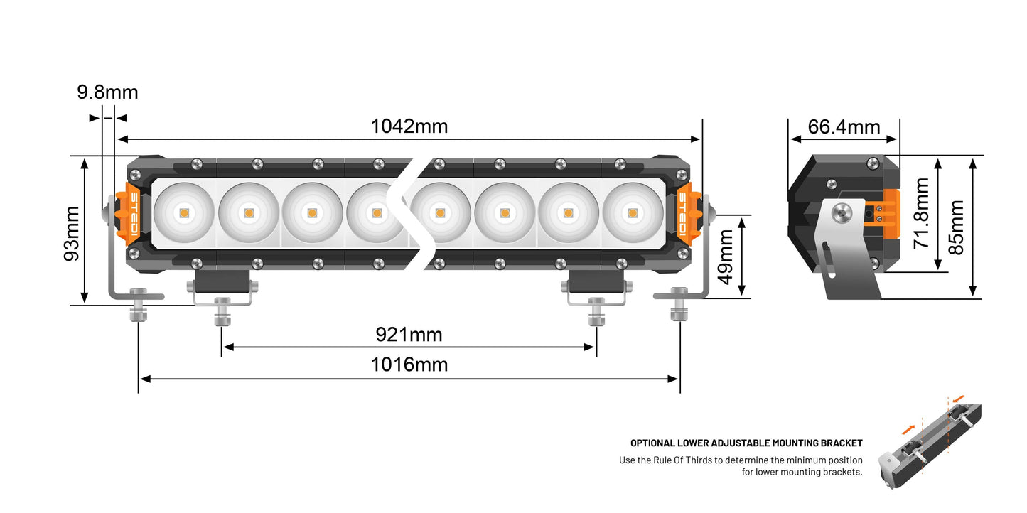 ST3301 PRO 41 Inch 28 LED Light Bar - View 14