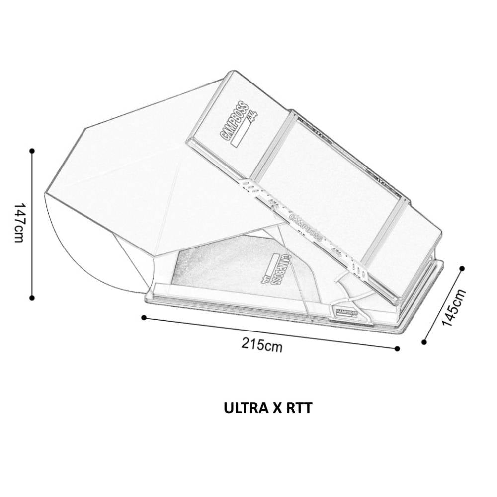 Campboss by All 4 Adventure Ultra X Roof Top Tent
