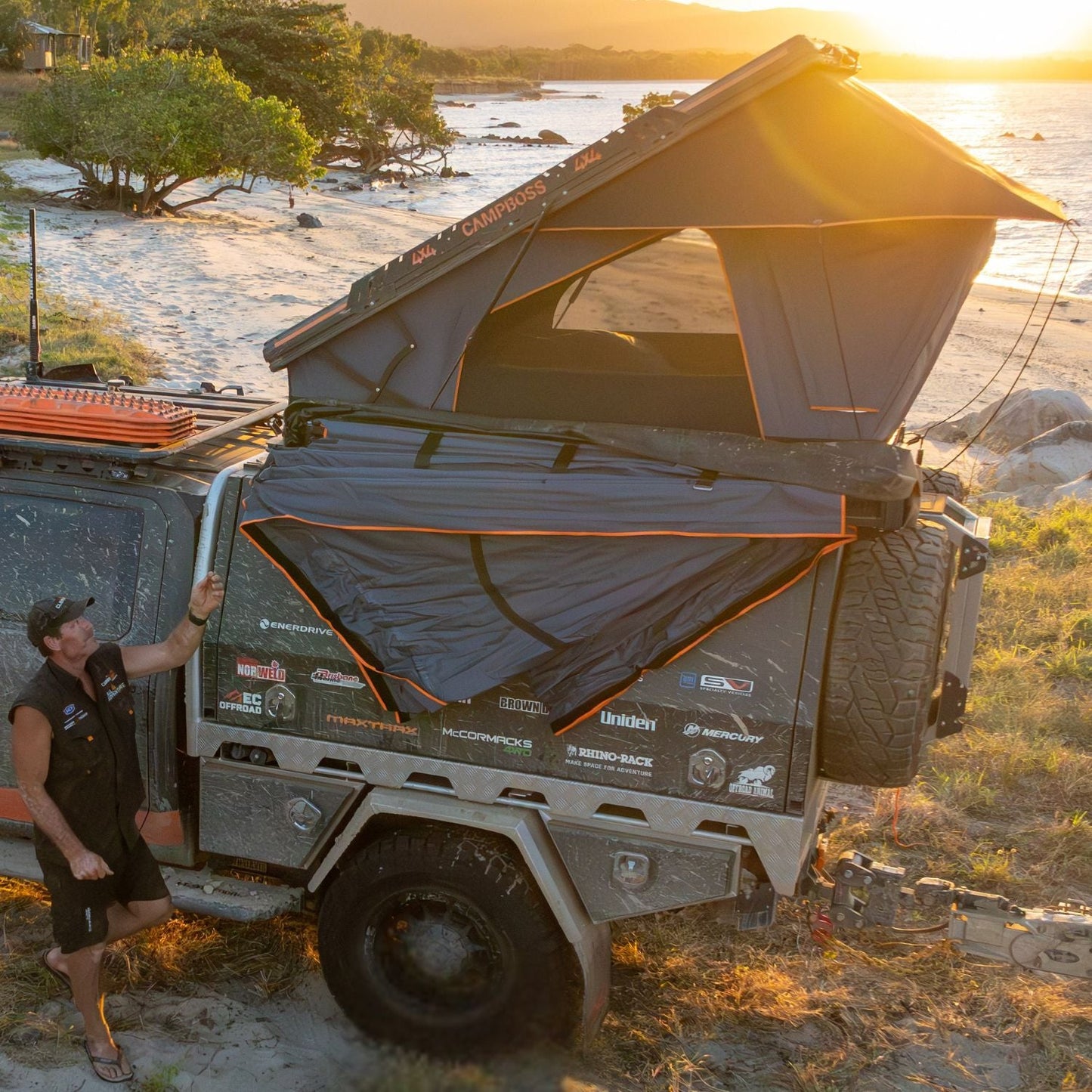 Campboss by All 4 Adventure Ultra X Roof Top Tent