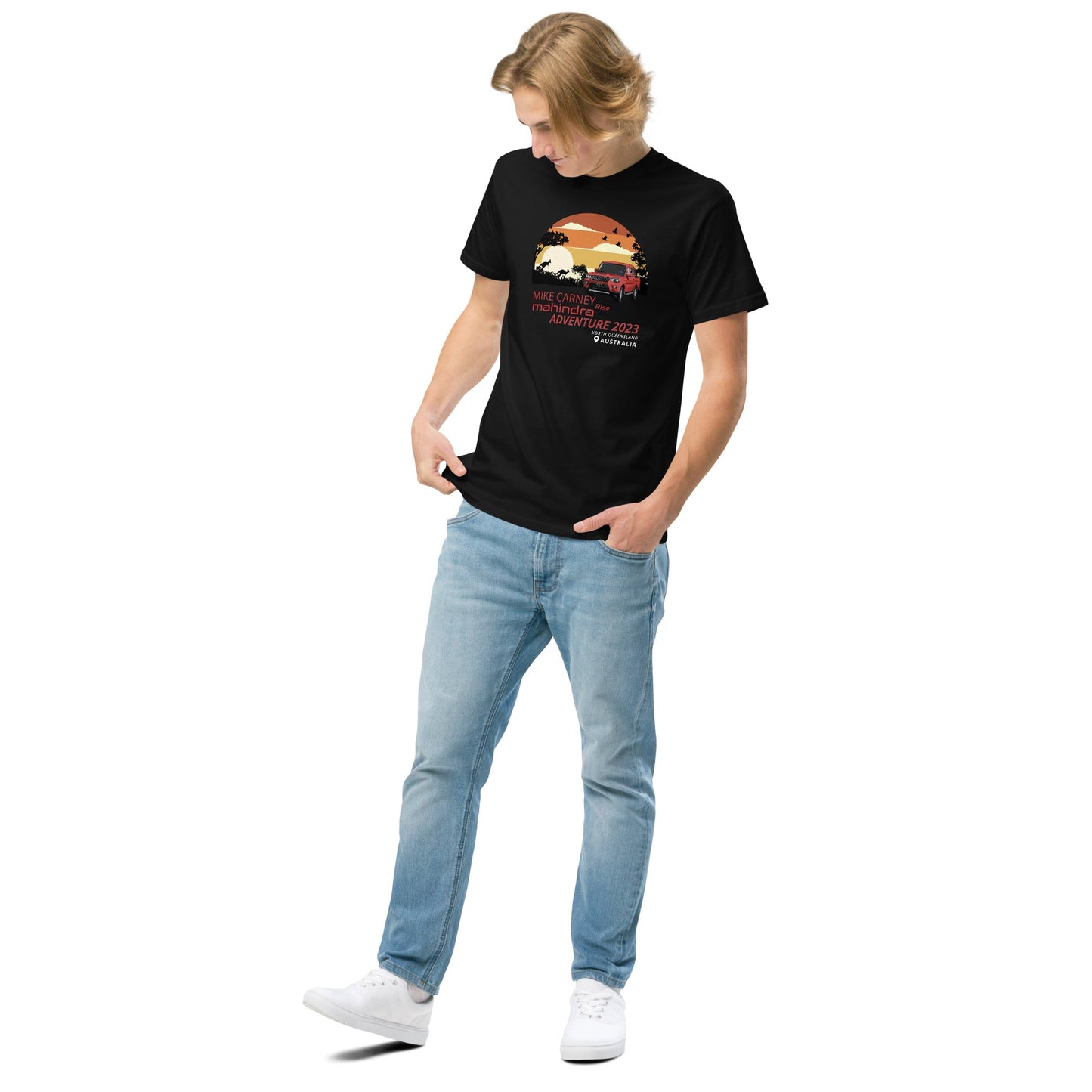 4WD Central Mike Carney Mahindra Adventure 2023 - Unisex organic cotton tee 3XL