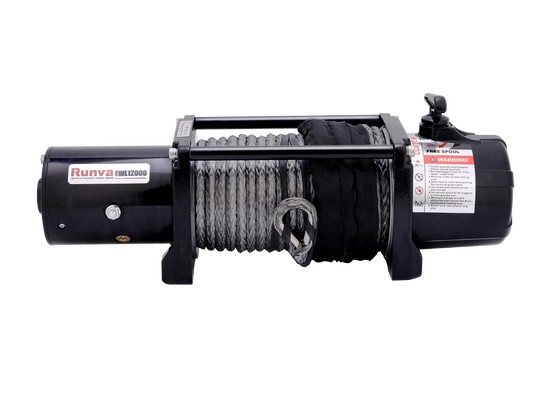 Runva - Runva EWL12000 12V Electric Winch with Synthetic Rope - Default Title