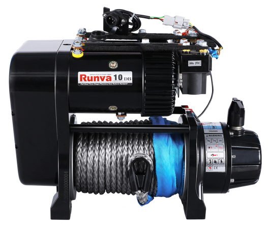 Runva - Runva EWS10000 Premium Electric Winch - 12V Synthetic Rope