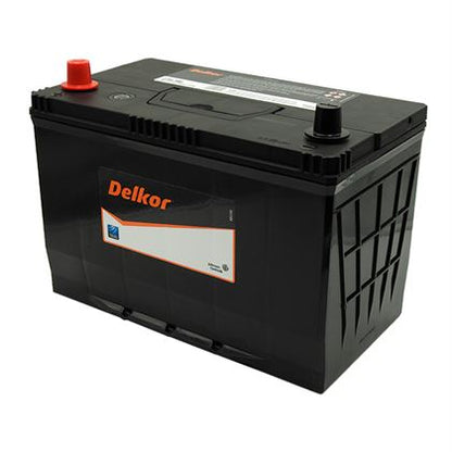 12VOLT 780CCA 94AH DELKOR EXTRA HEAVY DUTY CALCIUM MAINTENANCE FREE BATTERY- LHP - N70ZZ