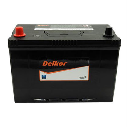 12VOLT 780CCA 94AH DELKOR EXTRA HEAVY DUTY CALCIUM MAINTENANCE FREE BATTERY- LHP - N70ZZ