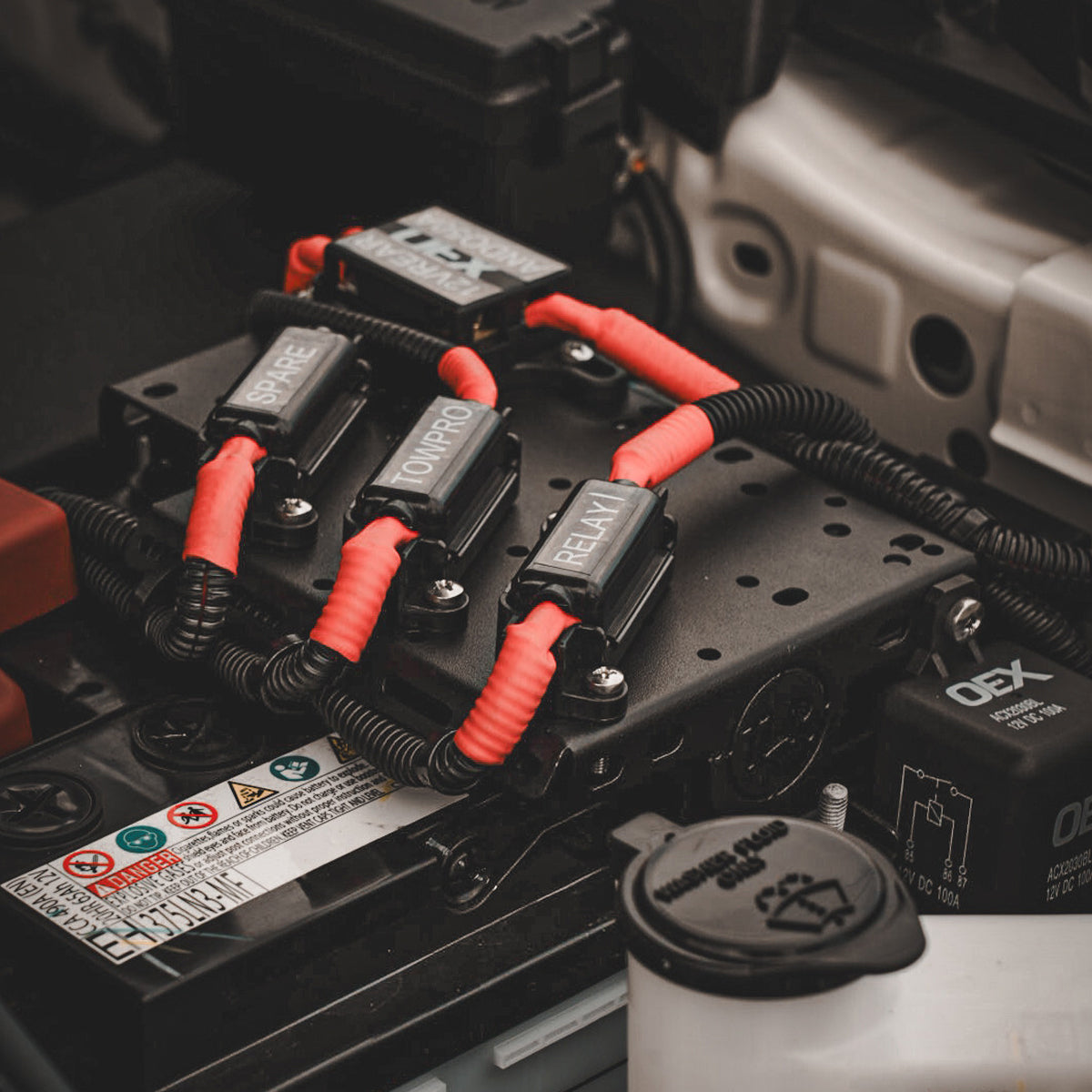 Electrical Accessory Bracket – Toyota Hilux N80 – OEM Battery