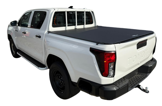 Tuff Tonneaus Toyota Hilux Dual Cab With Headboard No Drill Clip On Ute Tonneau Cover (Nov 2025 to Current)