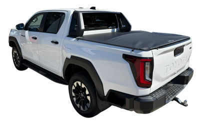 Toyota Hilux Dual Cab With Sports Bar No Drill Clip On Ute Tonneau Cover (Nov 2025 to Current)
