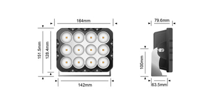 Flood Light - 120W - View 2