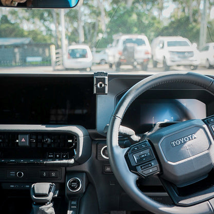 UHF Microphone Mount – Toyota Prado 250 Series – Dashboard Mount