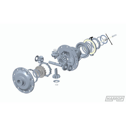 Harrop ELocker | Nissan | Patrol GU | Rear | H260 34 Spline