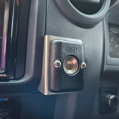 The Cruiser Store UHF/Phone Bracket - Suitable for use with 70 Series LandCruiser (2009+)