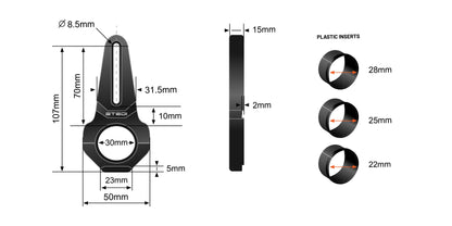 VICE Bull Bar Tube Clamps ® (SML Size) - View 6