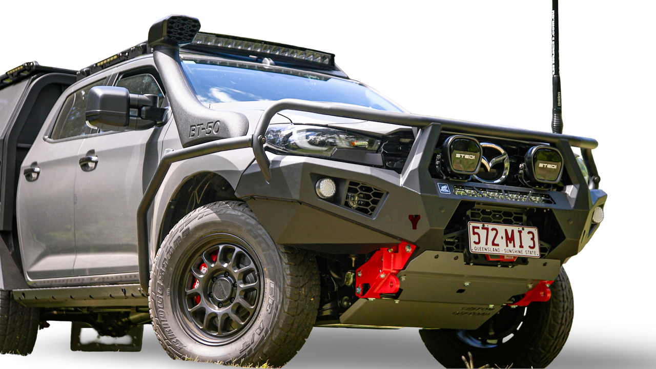 Scrub Rails and rock sliders to suit BT-50, 2021 to current