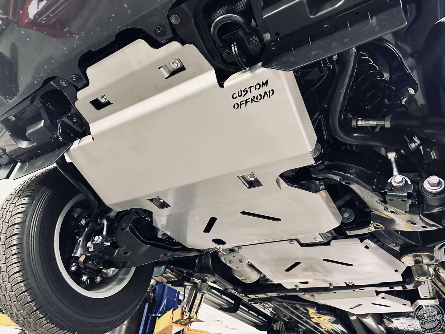 Custom Offroad LC300 Bash Plate Set