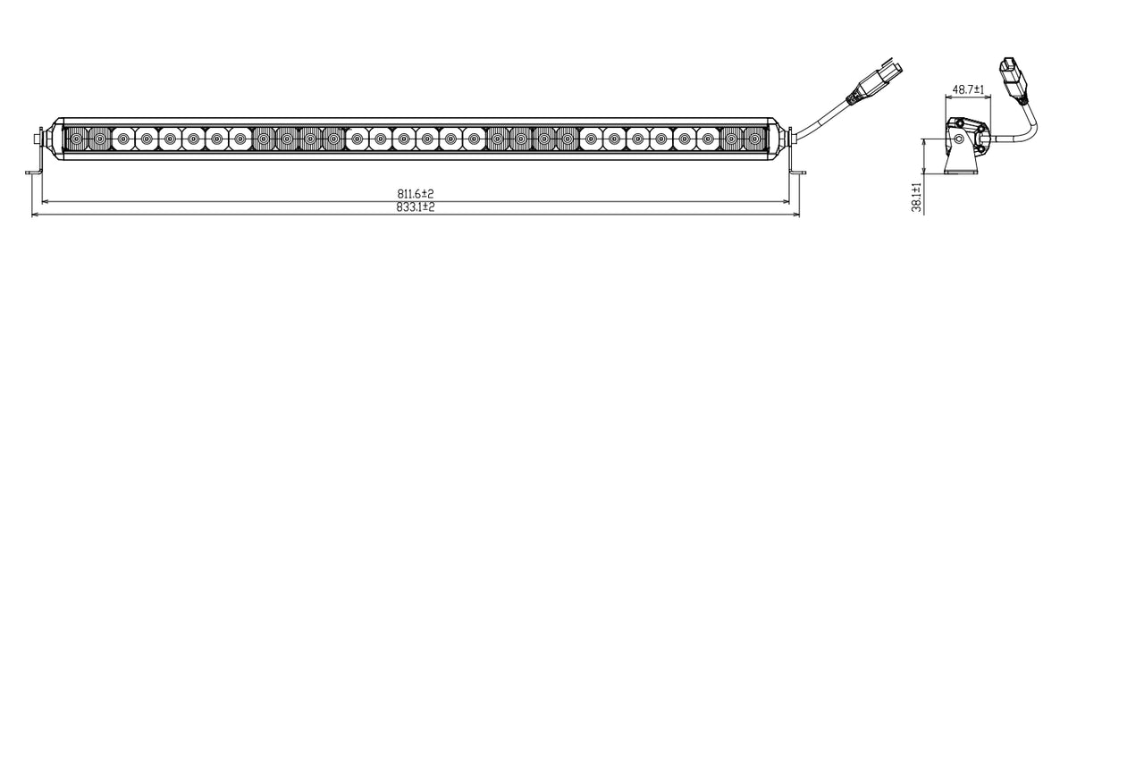 Offroad Animal Slim 32 inch LED light Bar