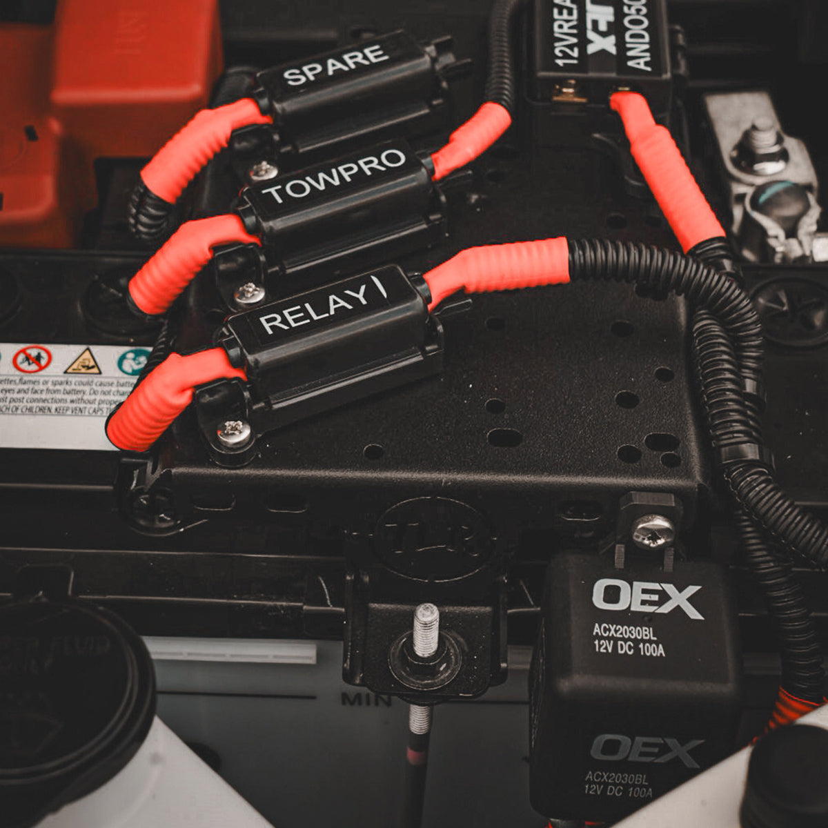 Electrical Accessory Bracket – Toyota Hilux N80 – OEM Battery